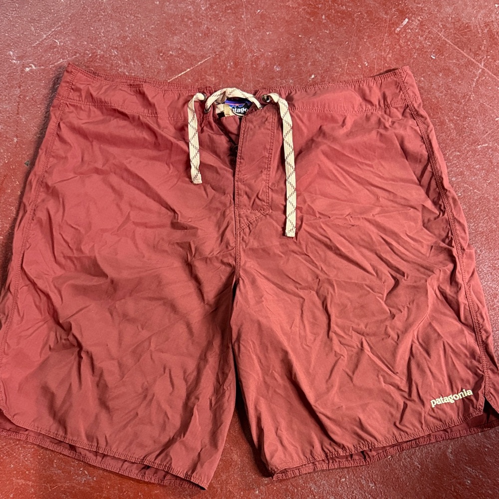 Patagonia Men's Rust Swim Board Shorts